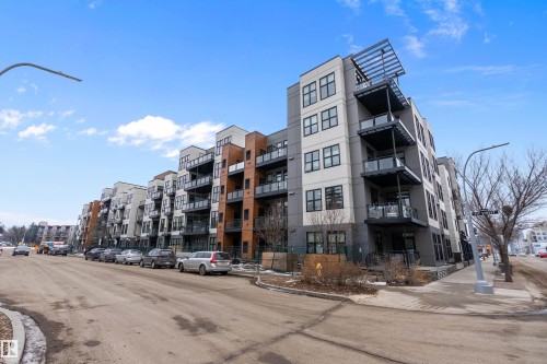 415 10531 117 Street, Edmonton, AB - Outdoor With Balcony With Facade
