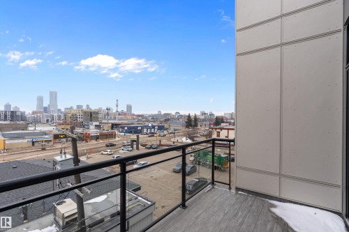 415 10531 117 Street, Edmonton, AB - Outdoor With Balcony With View