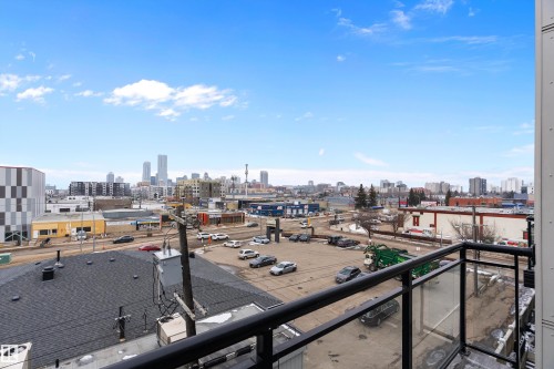 415 10531 117 Street, Edmonton, AB - Outdoor With Balcony With View