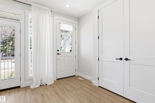 Plenty of space in your front closet. - 10430 143 Street, Edmonton, AB - Indoor Photo Showing Other Room