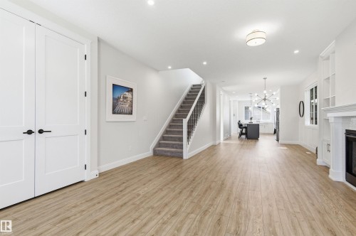 10430 143 Street, Edmonton, AB - Indoor With Fireplace