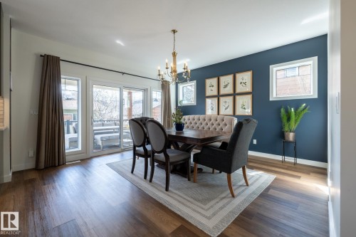 10923 130 Street, Edmonton, AB - Indoor Photo Showing Dining Room
