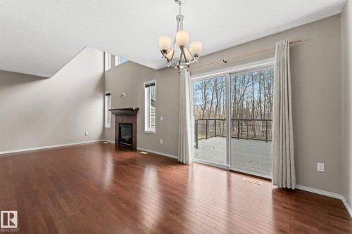 516 Fairway Terrace, Stony Plain, AB - Indoor With Fireplace