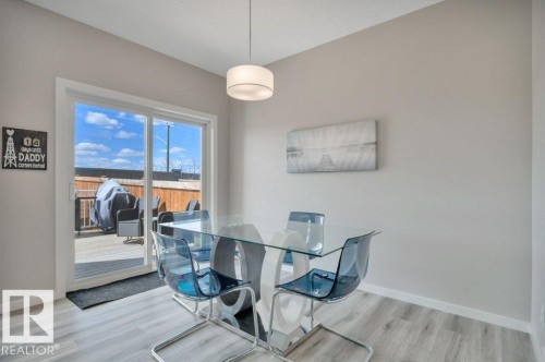 161 Larch Crescent, Leduc, AB - Indoor Photo Showing Dining Room