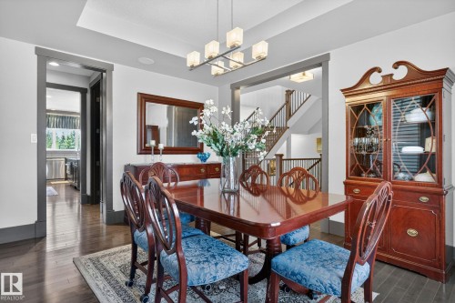 3706 Westcliff Way, Edmonton, AB - Indoor Photo Showing Dining Room
