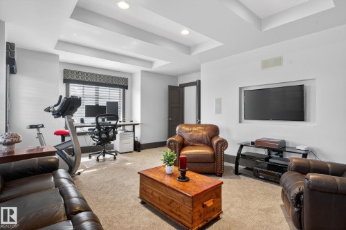 3706 Westcliff Way, Edmonton, AB - Indoor Photo Showing Living Room