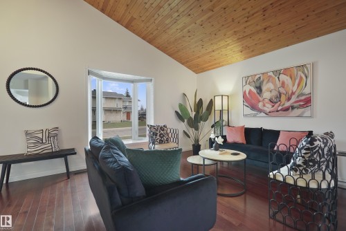 9808 187 Street, Edmonton, AB - Indoor Photo Showing Living Room