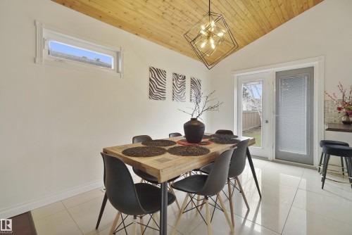 9808 187 Street, Edmonton, AB - Indoor Photo Showing Dining Room