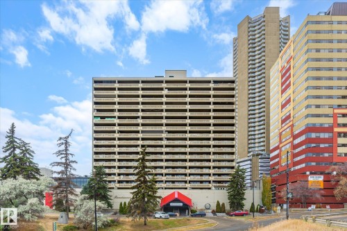 811 9918 101 Street, Edmonton, AB - Outdoor With Balcony With Facade
