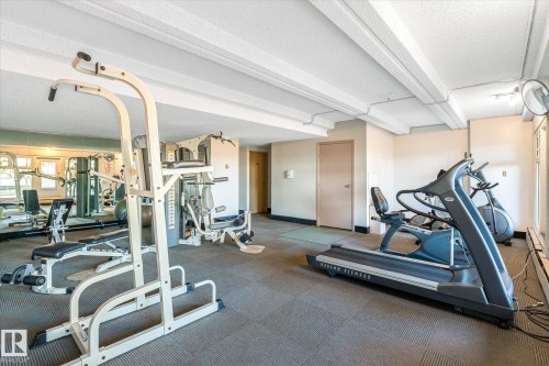 811 9918 101 Street, Edmonton, AB - Indoor Photo Showing Gym Room