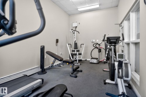 340 612 111 Street, Edmonton, AB - Indoor Photo Showing Gym Room