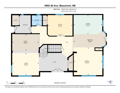 Floor plan - 6002 46 Avenue, Beaumont, AB - Other