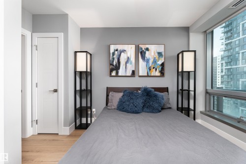 1404 11969 Jasper Avenue, Edmonton, AB - Indoor Photo Showing Bedroom