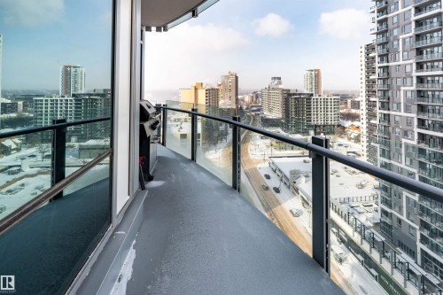 1404 11969 Jasper Avenue, Edmonton, AB - Outdoor With Balcony With View With Exterior