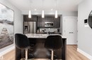 1404 11969 Jasper Avenue, Edmonton, AB  - Indoor Photo Showing Kitchen With Stainless Steel Kitchen With Upgraded Kitchen 