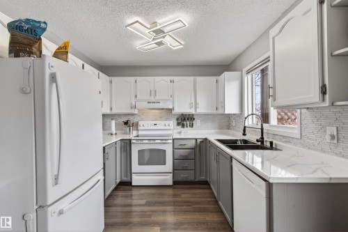 6009 53 Avenue, Cold Lake, AB - Indoor Photo Showing Kitchen With Double Sink
