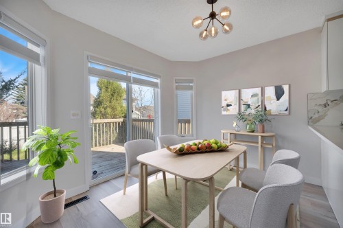 4124 37A Avenue, Edmonton, AB - Indoor Photo Showing Dining Room