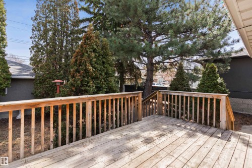 10707 129 Street, Edmonton, AB - Outdoor With Deck Patio Veranda With Exterior