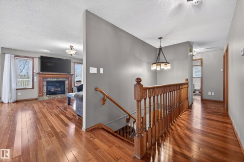 474 Riverpark Drive, Fort Saskatchewan, AB - Indoor With Fireplace