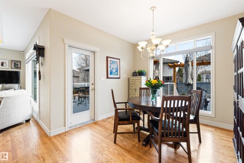 607 Dartmouth Point(E), Edmonton, AB - Indoor Photo Showing Dining Room