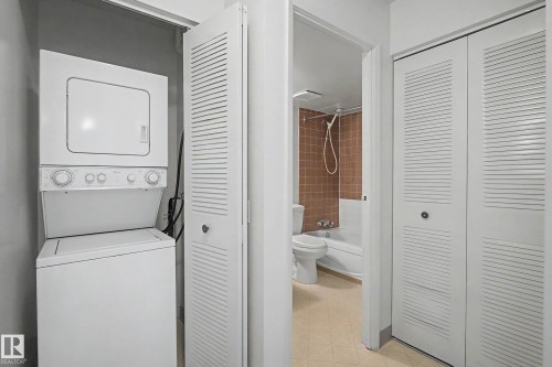 608 10125 109 Street, Edmonton, AB - Indoor Photo Showing Laundry Room