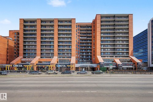 608 10125 109 Street, Edmonton, AB - Outdoor With Balcony With Facade