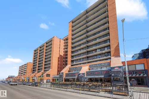 608 10125 109 Street, Edmonton, AB - Outdoor With Balcony With Facade