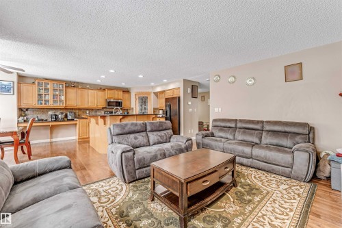 3236 26 Avenue, Edmonton, AB - Indoor Photo Showing Living Room