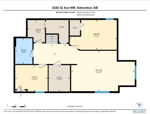 Floor plan - 3236 26 Avenue, Edmonton, AB - Other