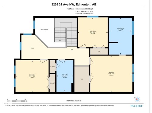 Floor plan - 3236 26 Avenue, Edmonton, AB - Other
