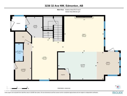Floor plan - 3236 26 Avenue, Edmonton, AB - Other