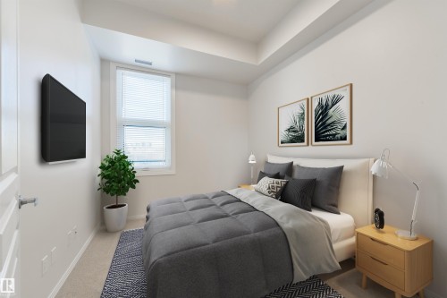 405 10531 117 Street, Edmonton, AB - Indoor Photo Showing Bedroom