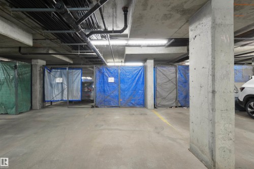 405 10531 117 Street, Edmonton, AB - Indoor Photo Showing Garage