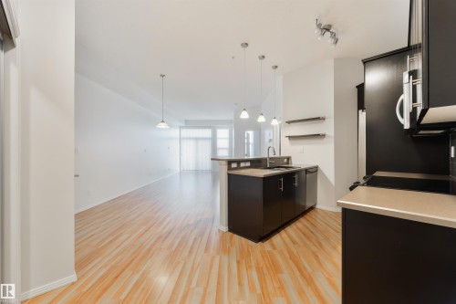 405 10531 117 Street, Edmonton, AB - Indoor Photo Showing Kitchen