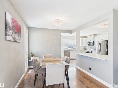 8919 95 Avenue, Fort Saskatchewan, AB - Indoor Photo Showing Dining Room