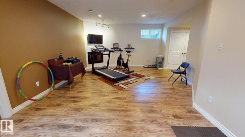 34 Vale Terrace, Fort Saskatchewan, AB - Indoor Photo Showing Gym Room