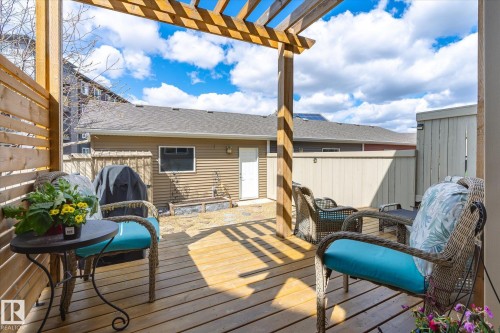 2819 Maple Way, Edmonton, AB - Outdoor With Deck Patio Veranda With Exterior