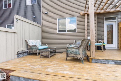 2819 Maple Way, Edmonton, AB - Outdoor With Deck Patio Veranda With Exterior