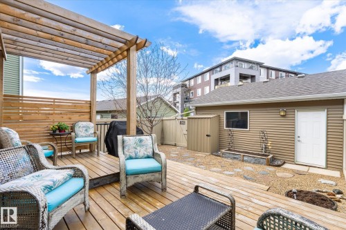 2819 Maple Way, Edmonton, AB - Outdoor With Deck Patio Veranda With Exterior