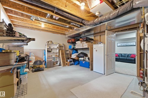 3039 Harvey Cr, Edmonton, AB - Indoor Photo Showing Basement