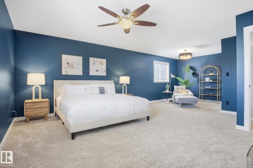 7 Hawthorne Crescent, St. Albert, AB - Indoor Photo Showing Bedroom