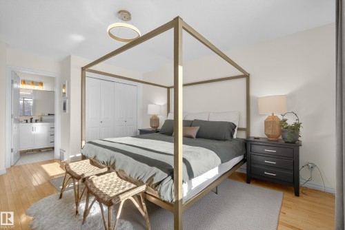 8705 92A Avenue, Edmonton, AB - Indoor Photo Showing Bedroom