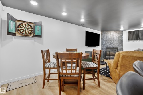 8705 92A Avenue, Edmonton, AB - Indoor Photo Showing Dining Room