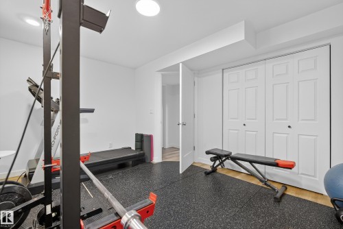 8705 92A Avenue, Edmonton, AB - Indoor Photo Showing Gym Room