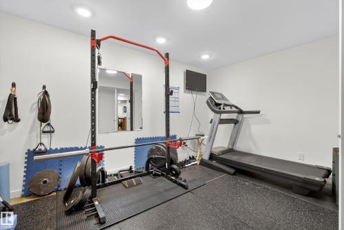 8705 92A Avenue, Edmonton, AB - Indoor Photo Showing Gym Room