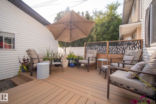 8705 92A Avenue, Edmonton, AB - Outdoor With Deck Patio Veranda With Exterior