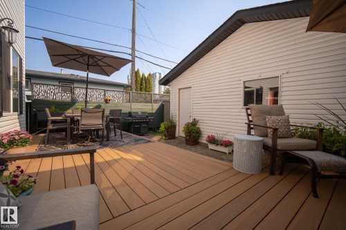 8705 92A Avenue, Edmonton, AB - Outdoor With Deck Patio Veranda With Exterior