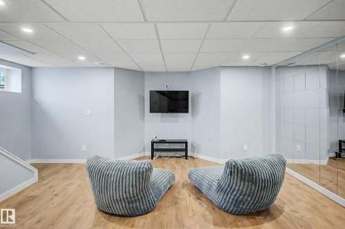 15 5281 Terwillegar Boulevard, Edmonton, AB - Indoor Photo Showing Basement