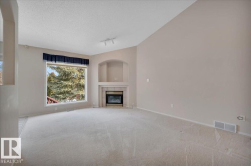 19 1203 Carter Crest Road, Edmonton, AB - Indoor With Fireplace