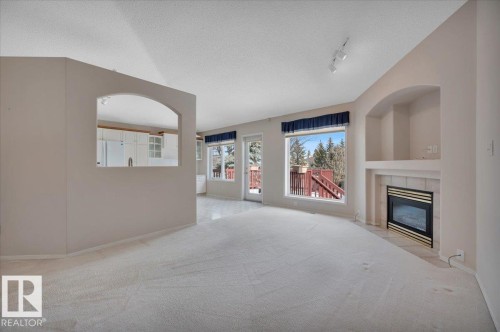 19 1203 Carter Crest Road, Edmonton, AB - Indoor With Fireplace